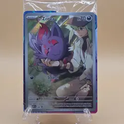 Pokemon TCG N's Zorua 189 Sv: Scarlet & Violet Promo Holo Exclusive 70HP - Image 1