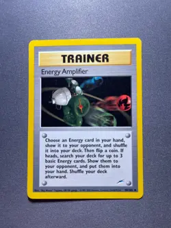 Pokemon TCG - Energy Amplifier - Neo Destiny Unlimited - 98/105 Wizards1999-2000 - Image 1