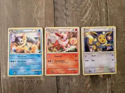 Pokemon Eevee Flareon Vapreon Common/Uncommon - Call Of Legends Bundle LP/NM - Image 1
