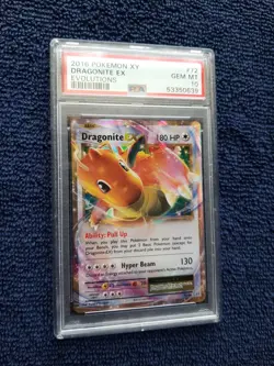 2016 Pokemon Xy Dragonite Ex Evolutions 72/108 PSA 10 - Image 2