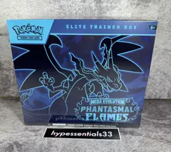 Pokemon Mega Evolution Phantasmal Flames Elite Trainer Box ETB NEW In Hand - Image 1