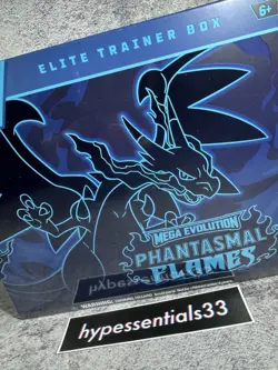 Pokemon Mega Evolution Phantasmal Flames Elite Trainer Box ETB NEW In Hand - Image 2