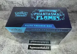 Pokemon Mega Evolution Phantasmal Flames Elite Trainer Box ETB NEW In Hand - Image 3