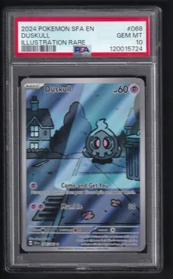 Pokemon - Shrouded Fable 2024 - Duskull 068/064 - PSA 10 - Image 1