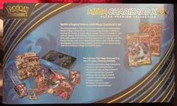 Pokemon TCG Mega Charizard X ex Ultra Premium Collection Box SEALED Costco - Image 2