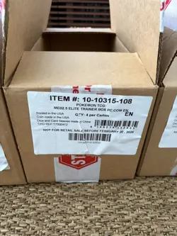 X1 Pokemon Center ME ETB Elite Trainer Box Case Empty - Ascended Heroes ME 2.5 - Image 2