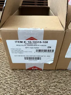 X1 Pokemon Center ME ETB Elite Trainer Box Case Empty - Ascended Heroes ME 2.5 - Image 3