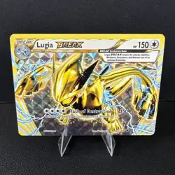 Lugia BREAK 79/124 Fates Collide Full Art Holo Pokemon TCG - Image 1