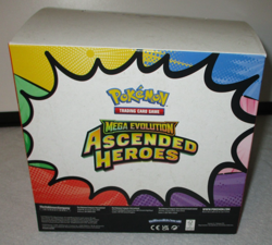 Pokemon TCG Mega Evolution Ascended Heroes Tech Sticker Display Box EMPTY - Image 4