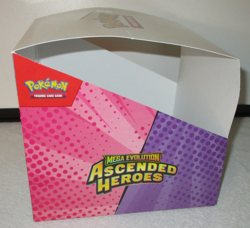 Pokemon TCG Mega Evolution Ascended Heroes Tech Sticker Display Box EMPTY - Image 5