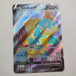 Drednaw V Champions Path 069/073 Holo Full Art Ultra Rare Pokemon TCG - Image 1