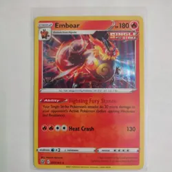 Emboar #25/163 Battle Styles Pokemon Holo Rare - Same Day Shipping! - Image 1