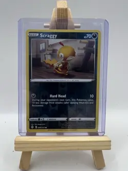 Pokemon TCG Scraggy Evolving Skies 098/203 Reverse Holo Common - Image 1
