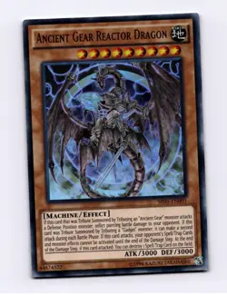 Ancient Gear Reactor Dragon Ultra Rare Machine Reactor Unlimited SR03-EN001 - Image 1