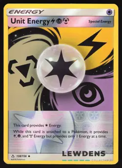 Unit Energy LPM - 138/156 - Reverse Holo Uncommon - Ultra Prism - Pokemon Card - Image 1