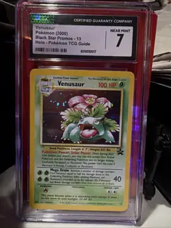 Pokemon TCG Venusaur Black Star Promo Holo Card - Image 1