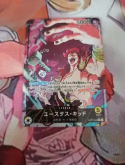 Eustass"Captain"Kid (OP10-099) (V.2) leader alt one piece card game Bandai Eng - Image 1