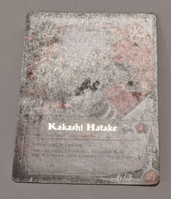 Kakashi Hatake 123 Gold Foil Text Shonen Jump's Naruto CCG Card - Image 2