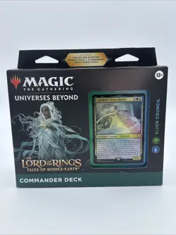 Lord of the Rings Tales of Middle Earth Elven Council Commander Deck - Image 1