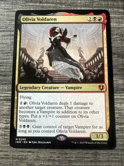 Olivia Voldaren Innistrad Remastered Regular Near Mint Free Shipping - Image 1