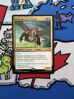 Dromoka the Eternal x1 Mtg Commander 2017 - Image 1