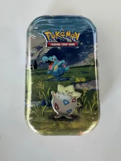 Pokemon TCG Mega Evolution Ascended Heroes Mini Tin Togepi & Totodile New Sealed - Image 1
