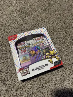Pokemon TCG 151 Alakazam ex Collection Box Sealed Scarlet And Violet HOT ITEM! - Image 1