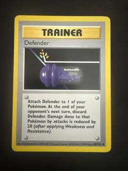 Pokemon TCG Defender – Base Set 80/102 Shadowless Trainer LP - Image 1