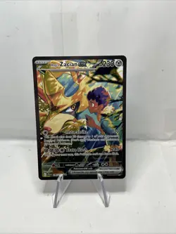 Pokemon TCG Hop's Zacian Ex 186/159 Special Illustration Rare Journey... - Image 1