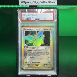 Pokemon TCG Dragonite 3/113 Delta Species 2005 Pokemon Ex PSA 7 - Image 1