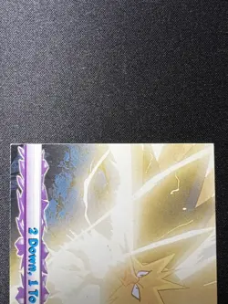 2000 2 Down 1 To Go #35 Blue Topps Pokemon The Movie Zapdos Vintage Non Holo - Image 2