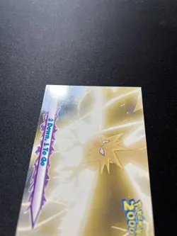 2000 2 Down 1 To Go #35 Blue Topps Pokemon The Movie Zapdos Vintage Non Holo - Image 4
