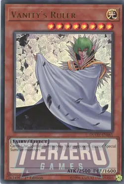 Yugioh Vanity's Ruler DUOV-EN061 Ultra Rare 1st Edition NM/LP - Image 1