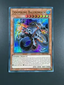 Yugioh - Doomking Balerdroch - SR07 - Ultra Rare - Super Rare - 1st - Image 1