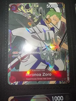 Roronoa Zoro (English Version 1st Anniversary Set) OP01- - Image 1