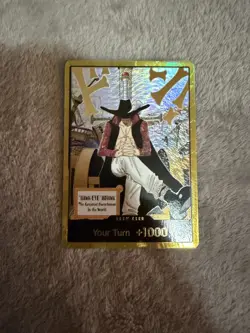 OP14 Gold DON!! Card Hawk Eye Mihawk The Azure Seas Seven One Piece CCG ENGLISH - Image 1