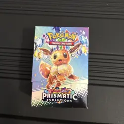 Prismatic Evolutions Booster Bundle Empty Display Box No Cards Included - Image 1
