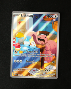 Pokemon Card TCG - Lickitung 180/162 Temporal Forces - Illustration Rare - NM ⭐ - Image 1
