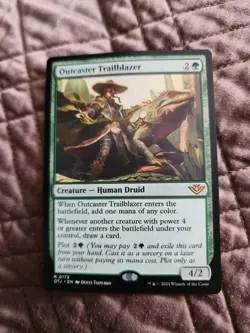 MTG Outcaster Trailblazer Outlaws of Thunder Junction 0173 Regular Rare - Image 1