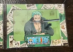 2024 CyberCel ONE PIECE Roronoa Zoro (1×) SUPER RARE & (2x) Common - UNSCANNED - Image 4
