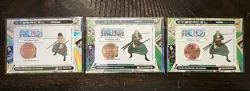2024 CyberCel ONE PIECE Roronoa Zoro (1×) SUPER RARE & (2x) Common - UNSCANNED - Image 5