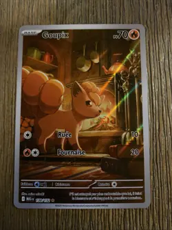 Carte Pokemon Goupix 138/132 AR Mega Evolutions FR Neuve ME01 - Image 1