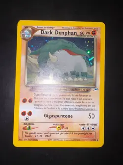 Pokemon Dark Donphan 3/105 Neo Destiny Rara Holo Wizards ITA Excellent - Image 1
