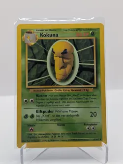 Kokuna - Base Set - 33/102 - Pokemon Karte - Deutsch EX - Image 1