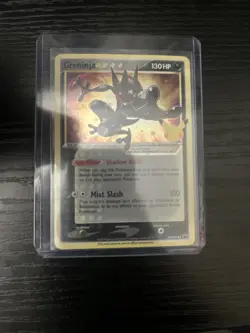 Pokemon Sword & Shield Black Star Promos 2019-22 Greninja Gold Star #SWSH144 - Image 1