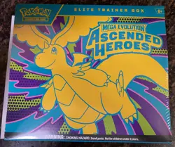 Pokemon TCG Ascended Heroes Elite Trainer Box ETB Factory Sealed SHIPS NEXT DAY - Image 1