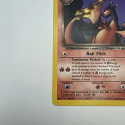 Dark Charizard 21/82 Non-Holo Team Rocket Vintage Pokemon TCG HP/DMG - Image 5