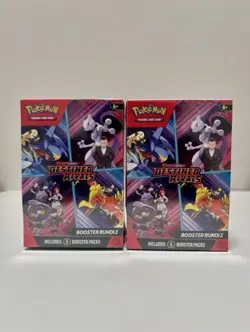 2x Destined Rivals Booster Bundle Lot of 2 New/Factory Sealed ✅ Pokemon TCG - Image 1