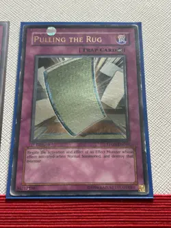 Yugioh 2x Pulling The Rug Ultimate Rare! - Image 2