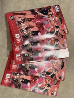 One Piece Heroines Edition English EB-03 Sleeved Booster Pack Lot Of 5-In Hand - Image 3